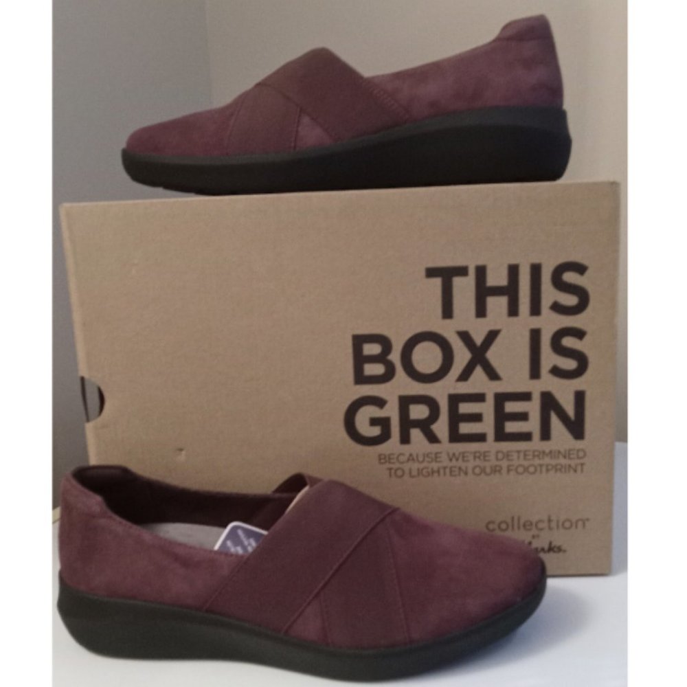 Clarks Suede Sneakers Size 9.5